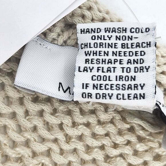 Magaschoni Long Cardigan Sweater Womens Size Small Open Front Clean Girl Boho - Picture 8 of 8